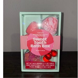 Sweet Tooth Bath Box - Pink and Red
